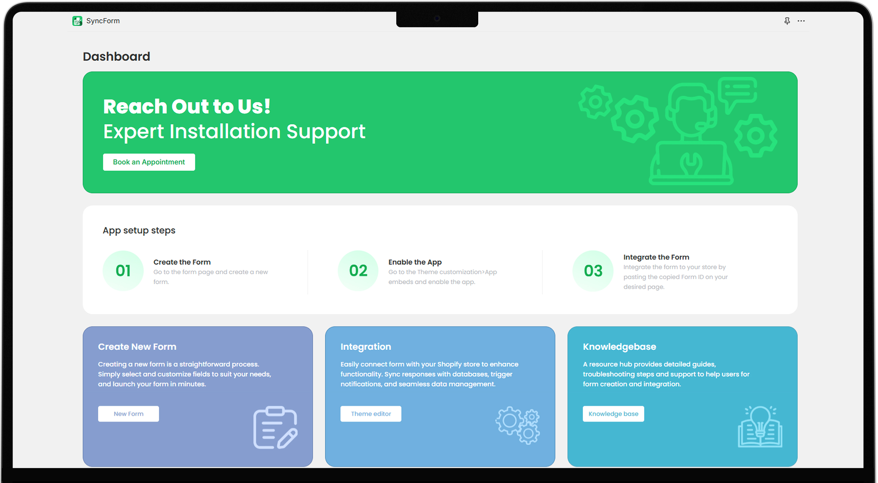 Install SyncFrom App